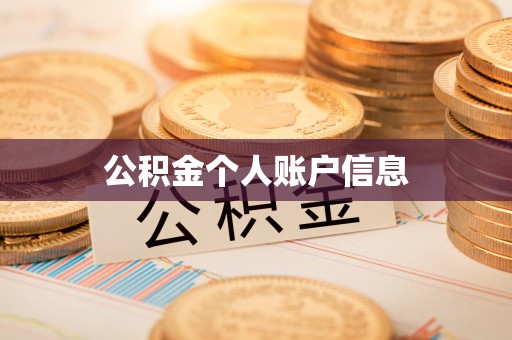 石鼓公积金个人账户信息