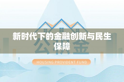 石鼓新时代下的金融创新与民生保障